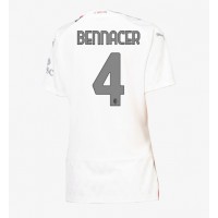 AC Milan Ismael Bennacer #4 Bortedrakt Dame 2023-24 Kortermet
